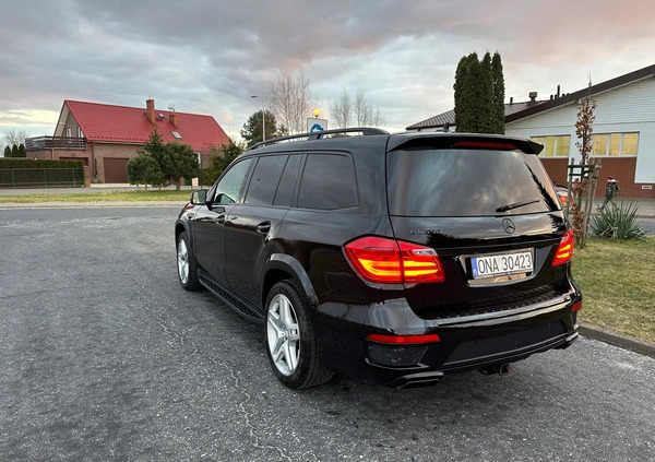 Mercedes-Benz GL cena 146000 przebieg: 162364, rok produkcji 2015 z Wrocław małe 211